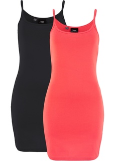 Трикотажное платье (2 шт.) Bonprix