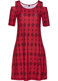 Платье трикотажное с принтом Bonprix