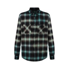 Рубашка из смеси хлопка и вискозы Amiri