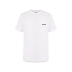 Хлопковая футболка Vetements