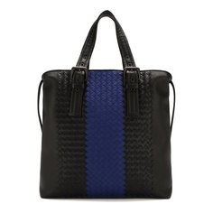 Кожаная сумка-тоут с плетением intrecciato Bottega Veneta