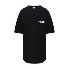 Хлопковая футболка Vetements
