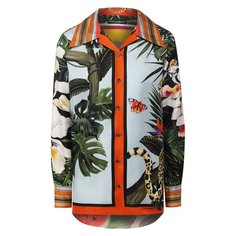 Шелковая рубашка Dolce & Gabbana