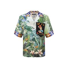 Шелковая рубашка Dolce & Gabbana