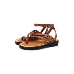 Кожаные сандалии Chunky Loewe x Paulas Ibiza Loewe