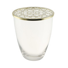 Ваза Edelman lodi д10см 12см прозрачная