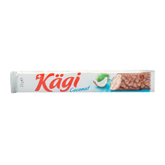 Вафельный батончик Kagi Coconut с начинкой из кокосового крема и молочным шоколадом 25 г