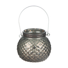 Подсвечник с ручкой Wittkemper apple глянцевый s 10х10х9 см