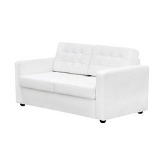 Диван ФC Нубия натуральная кожа 160x86x86 белый ФС