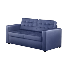 Диван ФC Нубия натуральная кожа 160x86x86 синий ФС