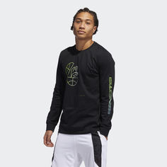 Баскетбольный лонгслив Handle Biz adidas Performance