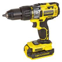 Аккумуляторная дрель-шуруповерт STANLEY STDC18LHBK