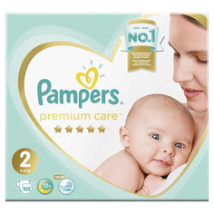 Подгузники Pampers Premium Care 2 (4-8 кг), 102 шт.