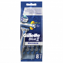 Одноразовая мужская бритва Gillette Blue2 Maximum 8 шт
