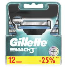 Сменные кассеты Gillette Mach3 12 шт