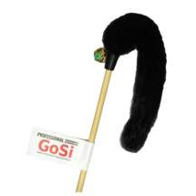 Игрушка для кошек Gosi Лапка норки, дразнилка, дерево, мех, на картоне с еврослотом, 50см