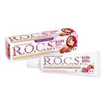 Детская зубная паста R.O.C.S. Малина и клубника 45 г