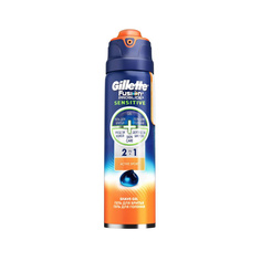 Гель для бритья Gillette Fusion proglide sensitive Active sport 200 мл