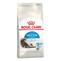 Сухой корм для кошек ROYAL CANIN Indoor Long Hair, для домашних длинношерстных, 2кг