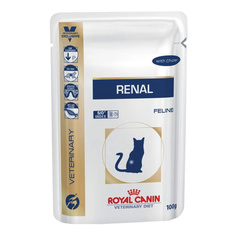 Влажный корм для кошек ROYAL CANIN Vet Diet Renal, курица, 85г