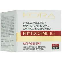 Крем лифтинг-овал КОРА Моделирующий уход для лица и подбородка, 50 мл