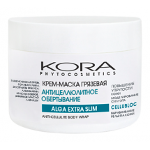 Крем-маска Kora Alga Extra Slim Маска антицеллюлитная грязевая 300мл. КОРА