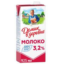 Молоко Домик в деревне ультрапастеризованное 3.2% 950 г