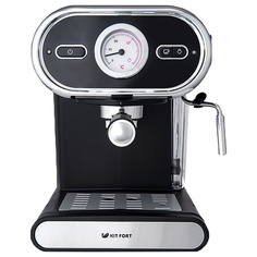 Рожковая кофеварка Kitfort КТ-702 Black