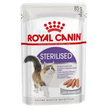 Влажный корм для кошек ROYAL CANIN Sterilised, мясо, 12шт, 85г