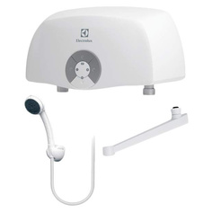 Водонагреватель проточный Electrolux 5.5 S Smartfix 2.0 (душ) white/grey
