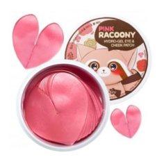 Патчи для глаз и скул Secret Key Pink Racoony Hydro-Gel Eye & Cheek Patch