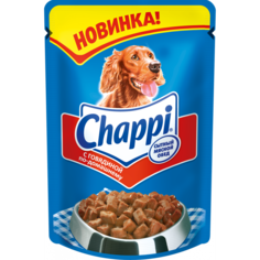 Влажный корм для собак Chappi, говядина по-домашнему, 100г