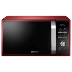 Микроволновая печь с грилем Samsung MG23F301TQR/BW red/black