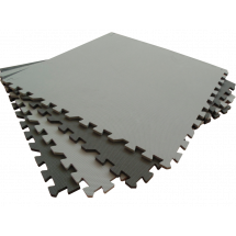 Развивающий коврик Eco Cover 60*60 см черно-серый