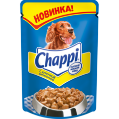 Влажный корм для собак Chappi, курочка аппетитная, 100г