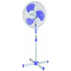 Вентилятор напольный Scarlett SC-SF111B10 white/violet