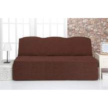Чехол на трехместный диван Venera Sofa, тёмно-коричневый