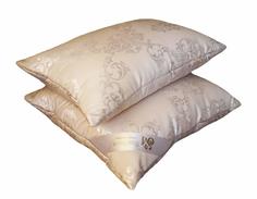 Классическая подушка SleepMaker Cotton Prestige 50x70см Лебяжий пух (иск.)