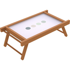 Стол для завтрака Абстракция Дубравия KD-034-152 10 60x33,5 см