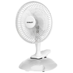 Вентилятор настольный Scarlett SC-DF111S01 white