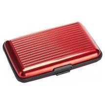 Кошелек алюминиевый Bradex «Мультикард», Красный