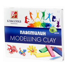 Пластилин ЛУЧ Классика 16 цветов 20С1329-08