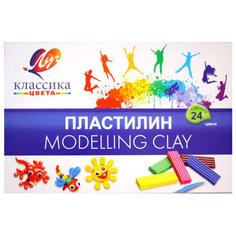 Пластилин Луч "Классика" 24 цвета