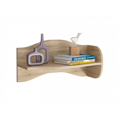 Настенная полка МФ Мастер Настенная полка Тея-1 Дуб Сонома