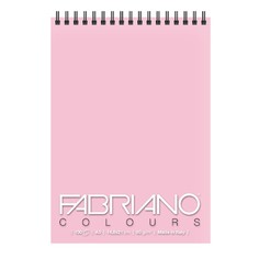 Блокнот для зарисовок "Colours", 14,8x21 см, 100 листов, розовый Fabriano