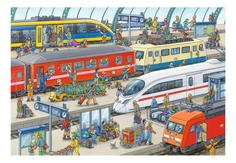 Пазл ravensburger «на вокзале» 2х24элем.