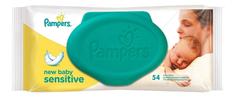 Детские влажные салфетки Pampers new baby sensitive, 54 шт.