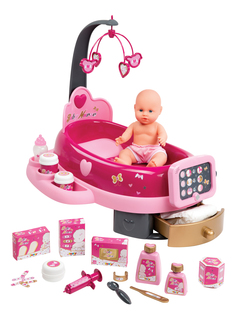 Набор по уходу за куклой, свет, звук, 39*54*50 см, 1/2 Smoby