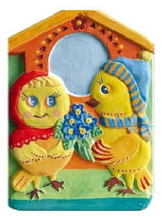 Роспись по камню Фантазер Ваятель: Птенцы с цветами 707009