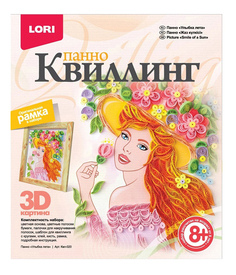 Квиллинг, панно улыбка лета Lori